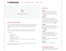 Tablet Screenshot of flcmicro.com